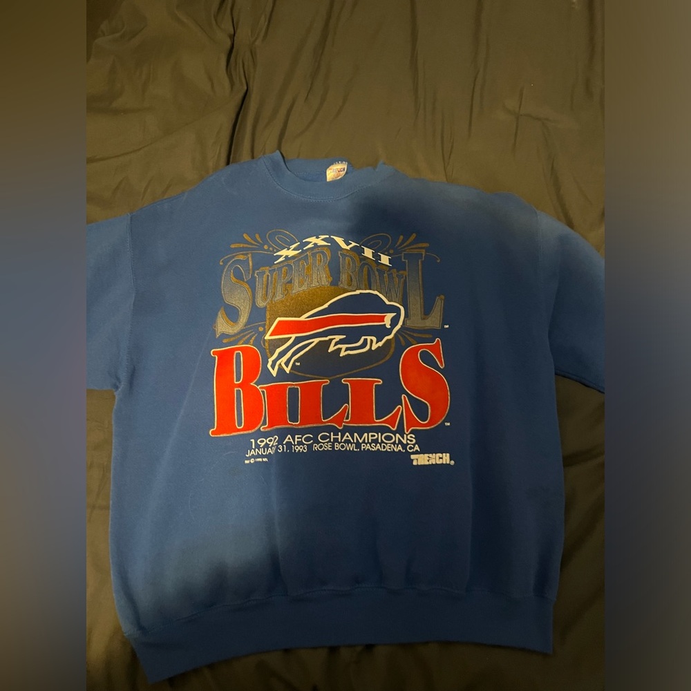 Vintage Buffalo Bills Super bowl 27 crewneck sweatshirt size xl/L